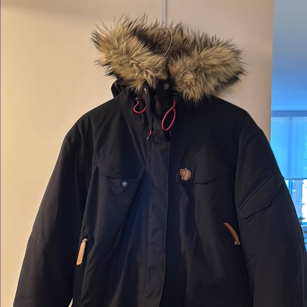Fjallraven NUUK PARKA in black size XL
